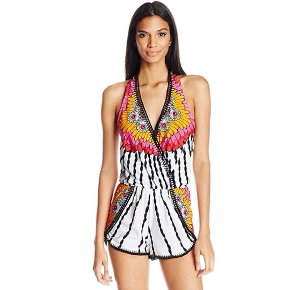 Trina Turk Ibiza Romper Swim Spa Collection - Small